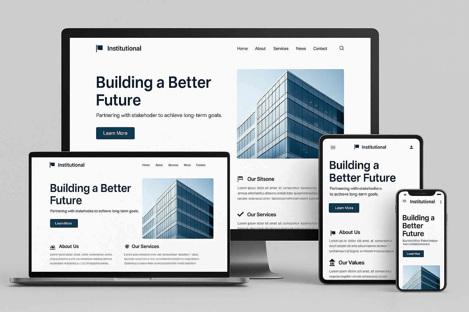 Sites Institucionais